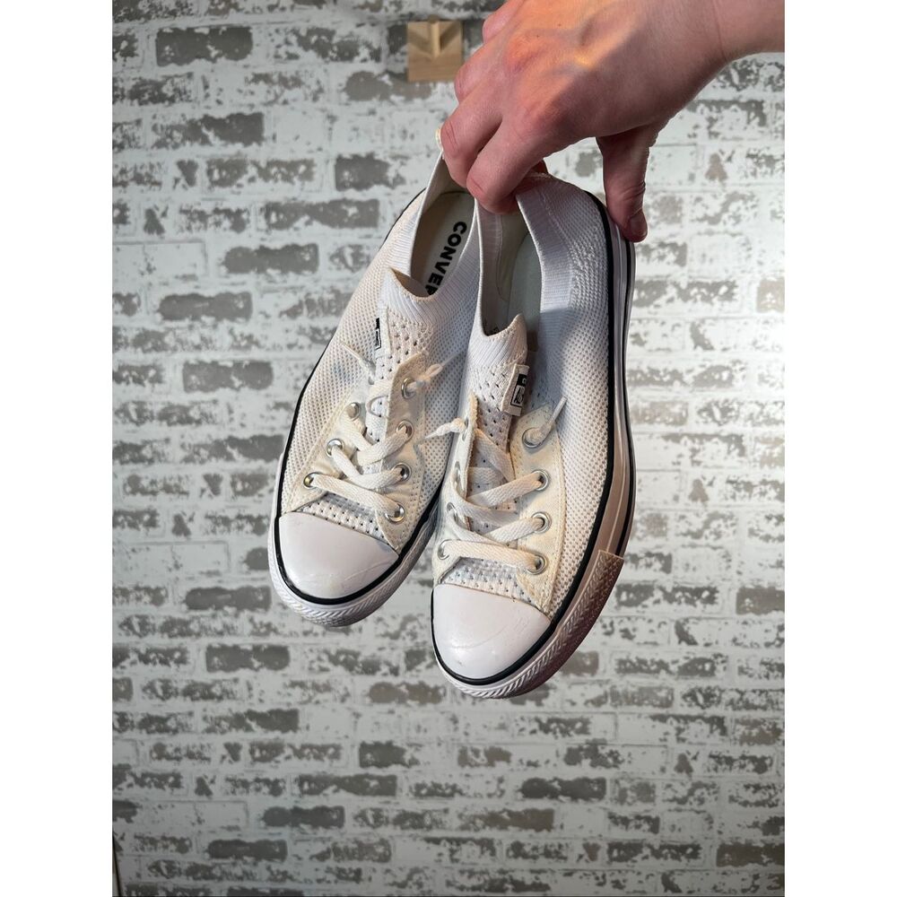 Converse | women white mesh sneakers